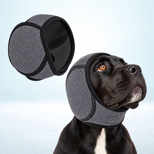 Calming Dog Ear Muffs Anti Anxiety Hood Cover Noise Reduction for Grooming Bath