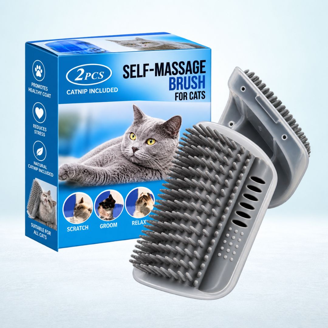 Softer Self Groomer Wall Corner Massage Comb