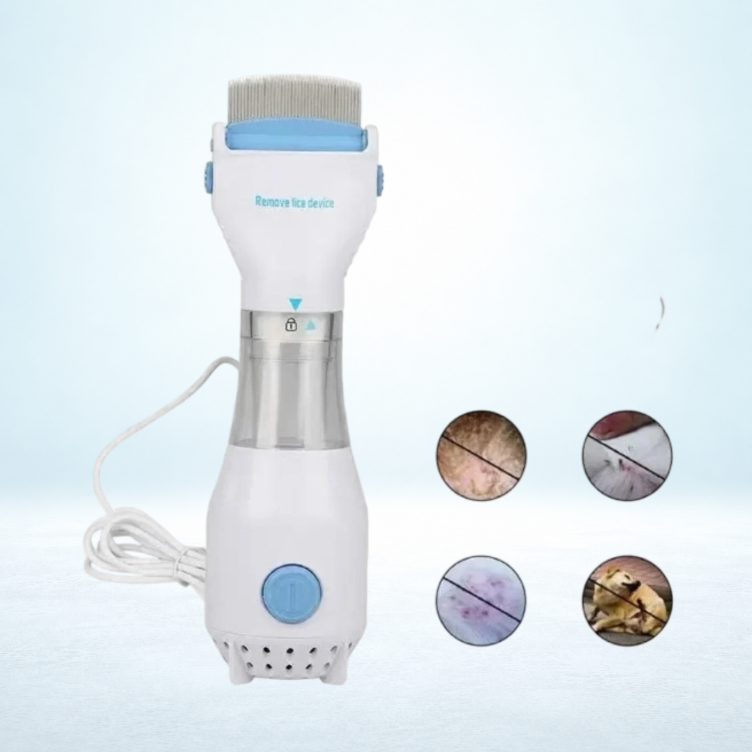 Electric Lice Removal Comb for Cats & Dogs – Flea & Lice Cleaner