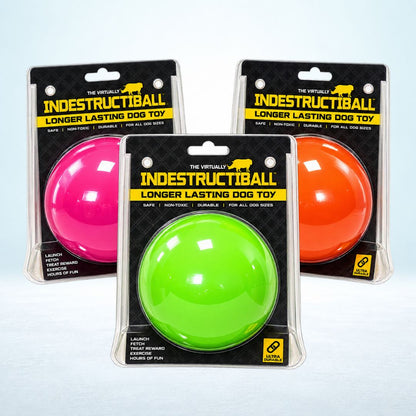 Indestructible Ball Dog Toy Solid Boomer Ball Tough Durable Heavy Duty + Floats