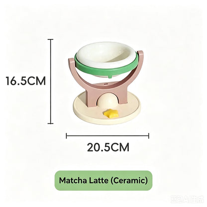 2-in-1 Wall Mounted & Elevated Cat Bowl