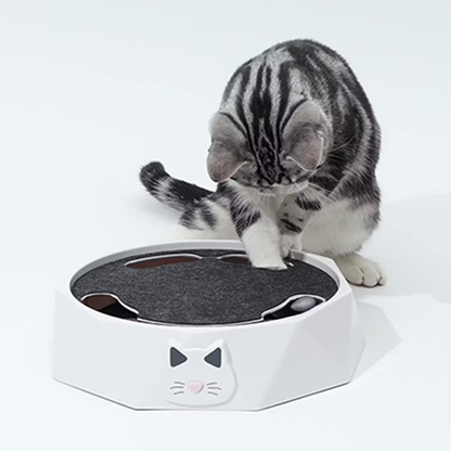 Electric Cat Toys 2 Speed Adjustable Automatic Puzzle Catch Mouse Play Cat Toy for Pet Supplies