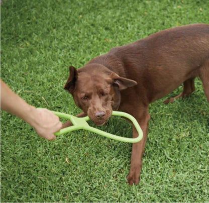 Tug of War Pull Toy for Large Medium Small Dogs Heavy Duty Rubber Dog Toy 32cm