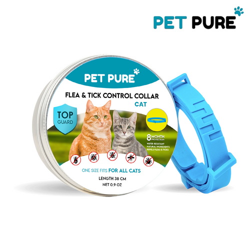 PET PURE Flea & Tick Control Collar for Cats