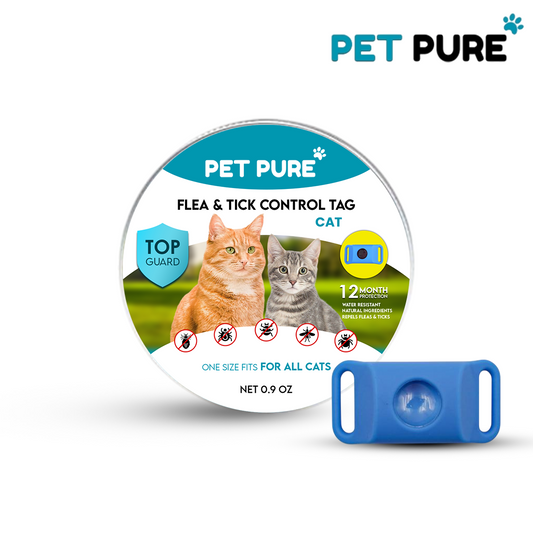 PET PURE Flea & Tick Control Tag for Cats