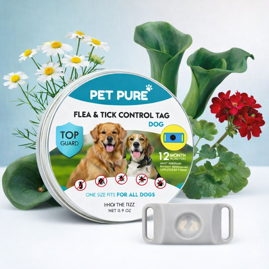 Flea & Tick Control Tag for Dogs