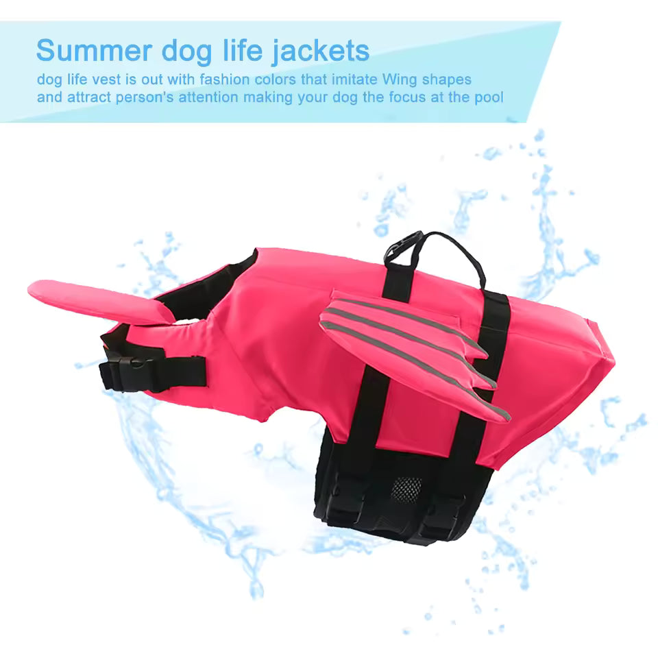 Dog Life Jacket – Adjustable Safety Vest with High Buoyancy & Rescue Handle Get Petpure