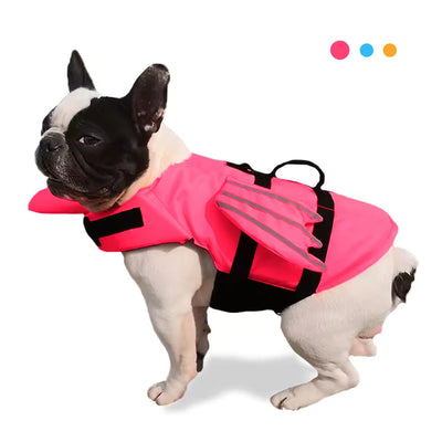 Dog Life Jacket – Adjustable Safety Vest with High Buoyancy & Rescue Handle Get Petpure