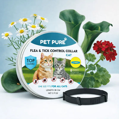 Flea & Tick Control Collar for Cats - Get Petpure