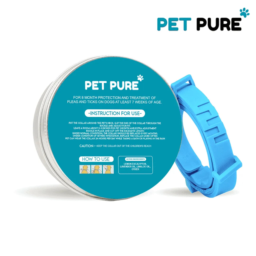 Flea & Tick Control Collar for Dogs - Get Petpure