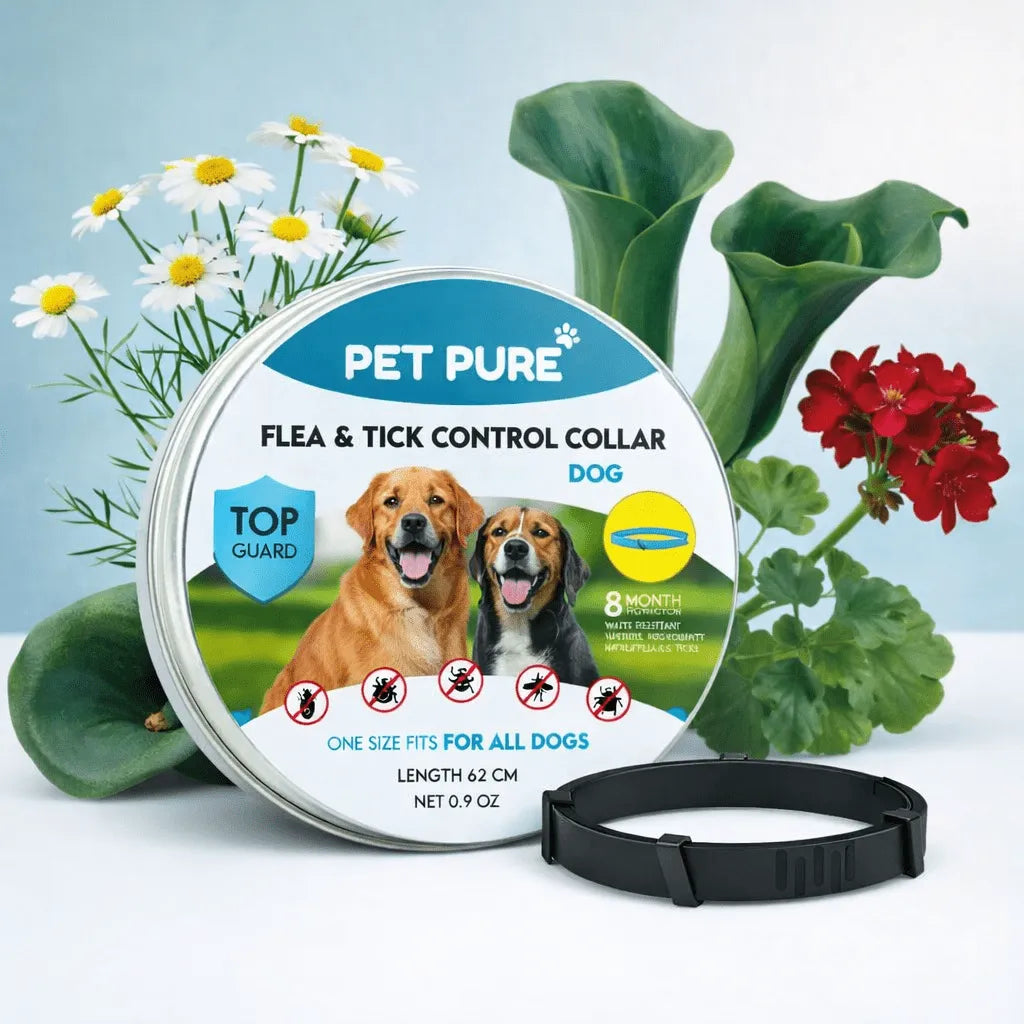 Flea & Tick Control Collar for Dogs - Get Petpure