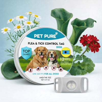 Flea & Tick Control Tag for Dogs - Get Petpure