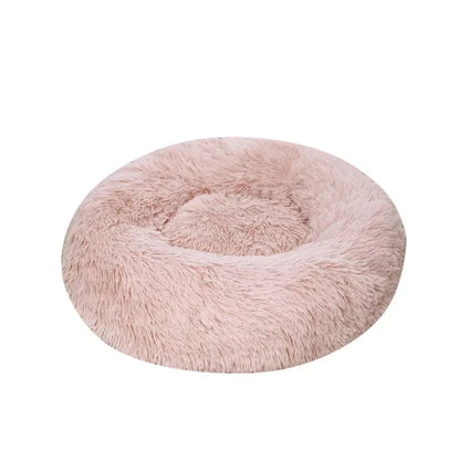 Comfy Calming Donut Extra Large Dog Cat Beds Warm Bed Pet Round Plush Washable