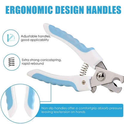 Pets Professional Nail Clippers with Safety Guard and Free Nail File