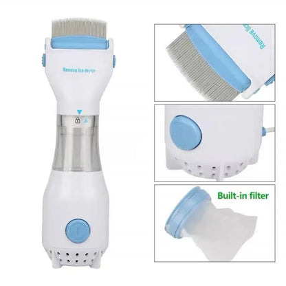 Electric Lice Removal Comb for Cats & Dogs – Flea & Lice Cleaner