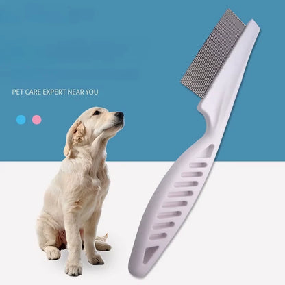 Professional Flea Comb for Dogs and Cats, Effective Grooming Tool for Removing Fleas and Ticks
