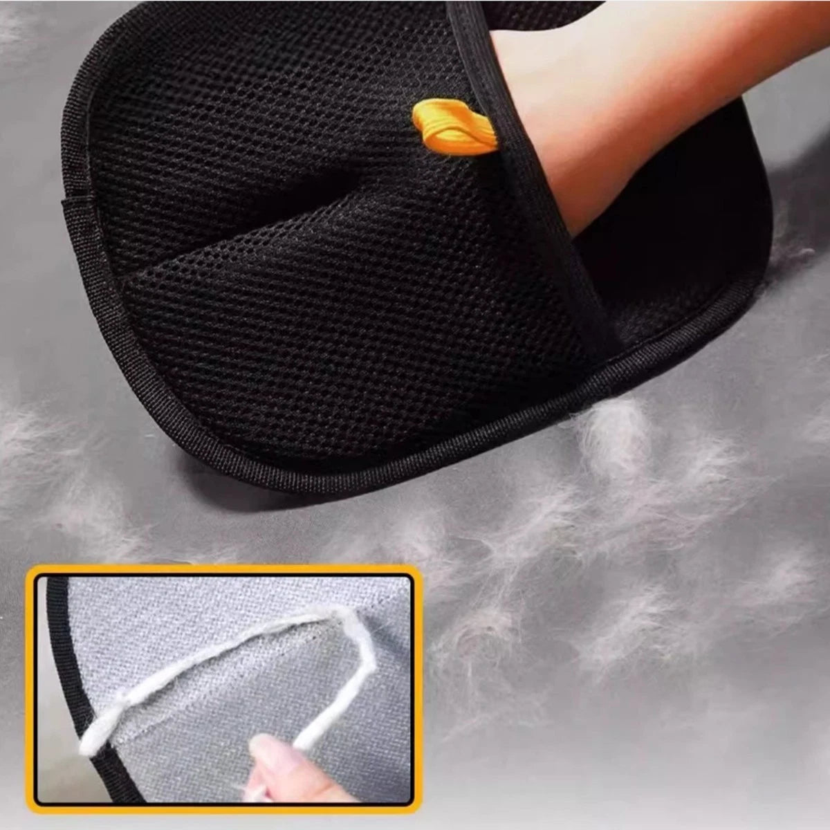 Cat Hair Remover Glove Furniture Electrostatic Pet Mitt Shedding Cleaning Tool