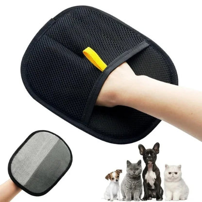 Cat Hair Remover Glove Furniture Electrostatic Pet Mitt Shedding Cleaning Tool