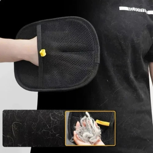 Cat Hair Remover Glove Furniture Electrostatic Pet Mitt Shedding Cleaning Tool