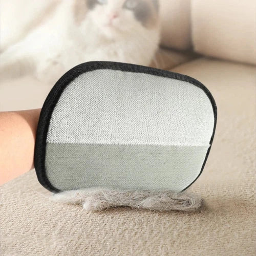 Cat Hair Remover Glove Furniture Electrostatic Pet Mitt Shedding Cleaning Tool